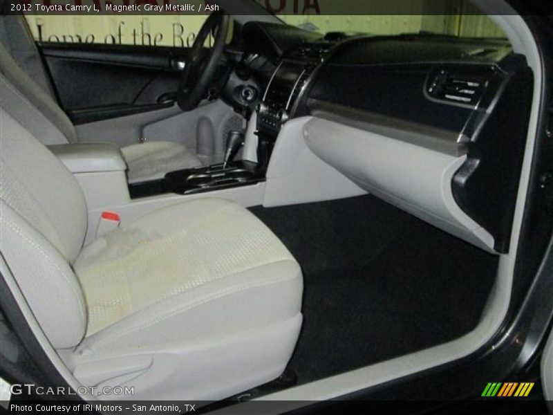 Magnetic Gray Metallic / Ash 2012 Toyota Camry L