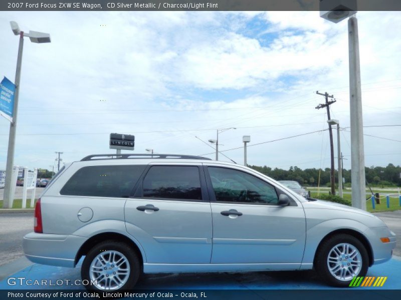 CD Silver Metallic / Charcoal/Light Flint 2007 Ford Focus ZXW SE Wagon