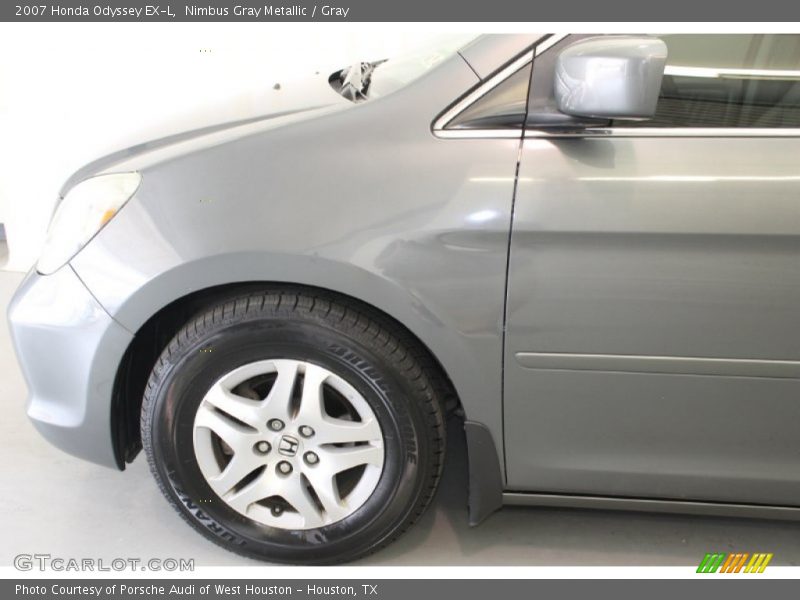 Nimbus Gray Metallic / Gray 2007 Honda Odyssey EX-L