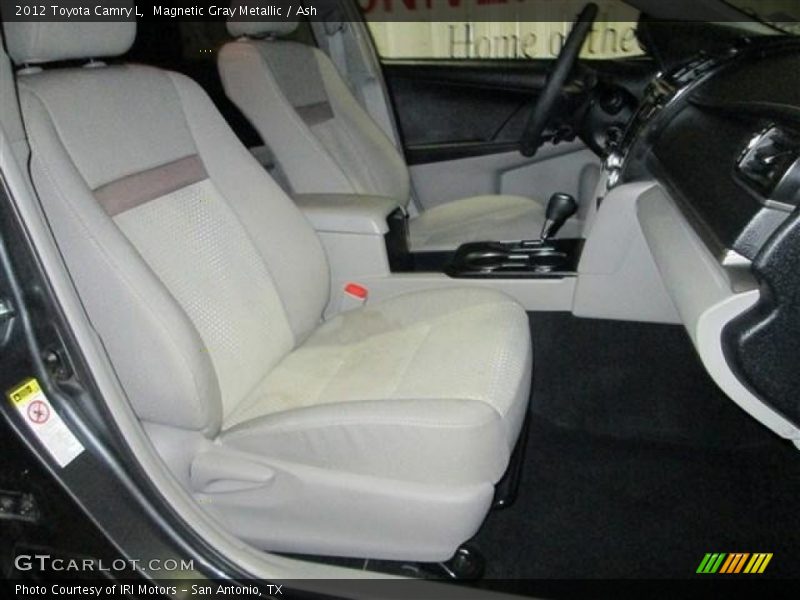Magnetic Gray Metallic / Ash 2012 Toyota Camry L