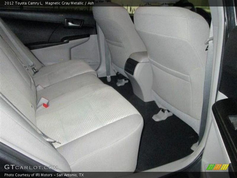 Magnetic Gray Metallic / Ash 2012 Toyota Camry L
