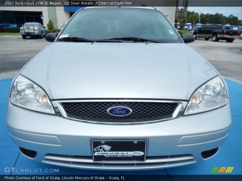 CD Silver Metallic / Charcoal/Light Flint 2007 Ford Focus ZXW SE Wagon
