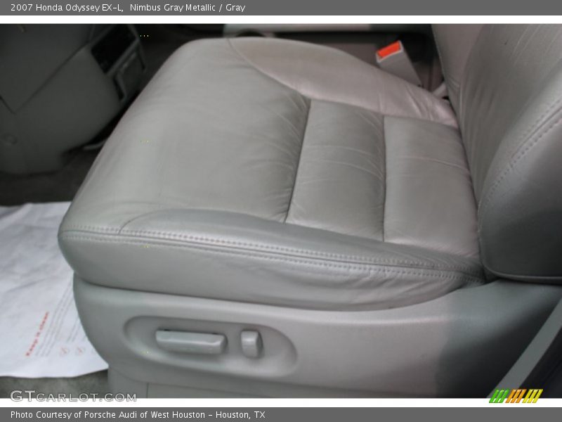 Nimbus Gray Metallic / Gray 2007 Honda Odyssey EX-L