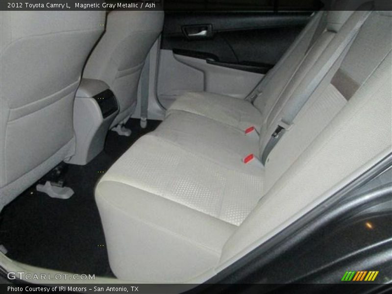 Magnetic Gray Metallic / Ash 2012 Toyota Camry L