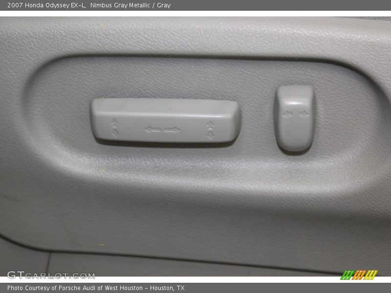 Nimbus Gray Metallic / Gray 2007 Honda Odyssey EX-L