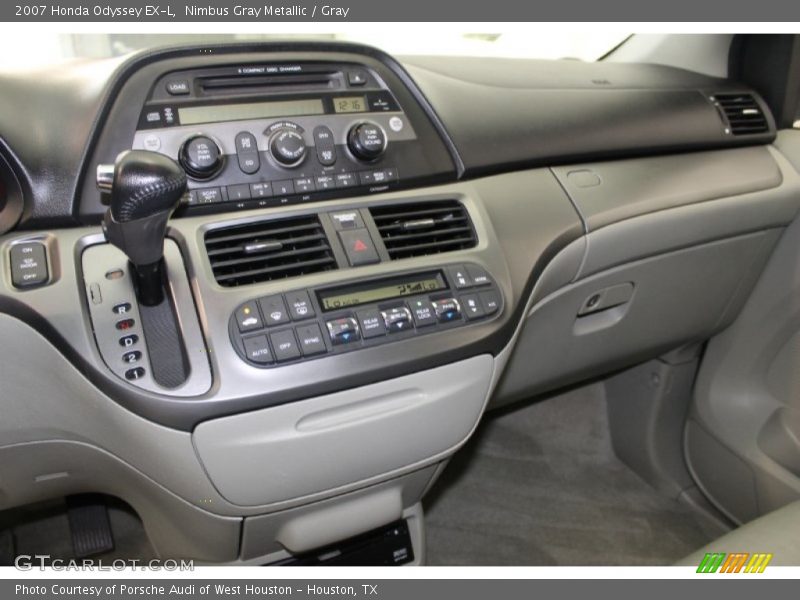 Nimbus Gray Metallic / Gray 2007 Honda Odyssey EX-L