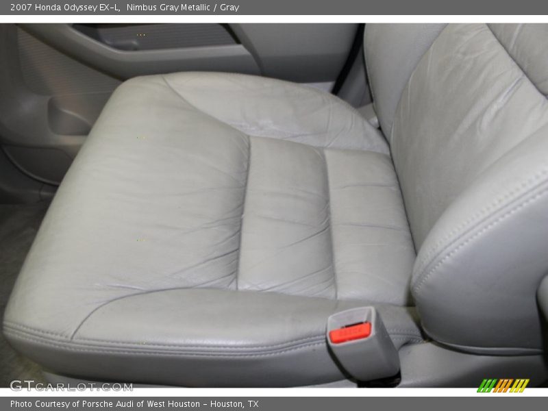 Nimbus Gray Metallic / Gray 2007 Honda Odyssey EX-L
