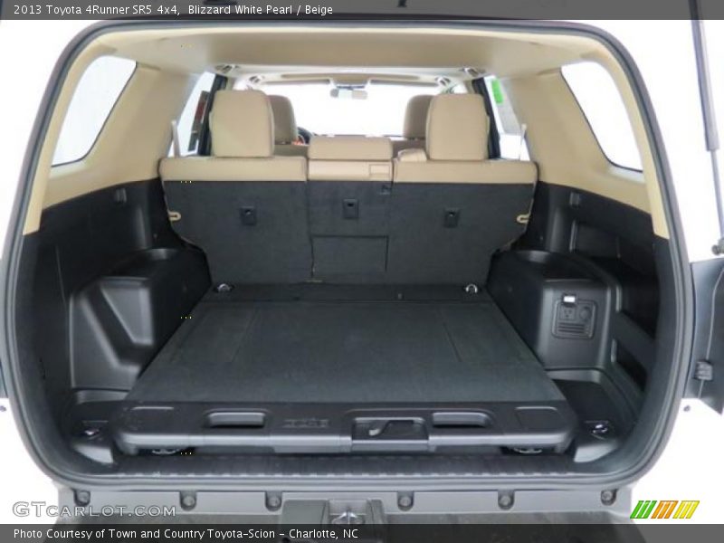 Blizzard White Pearl / Beige 2013 Toyota 4Runner SR5 4x4