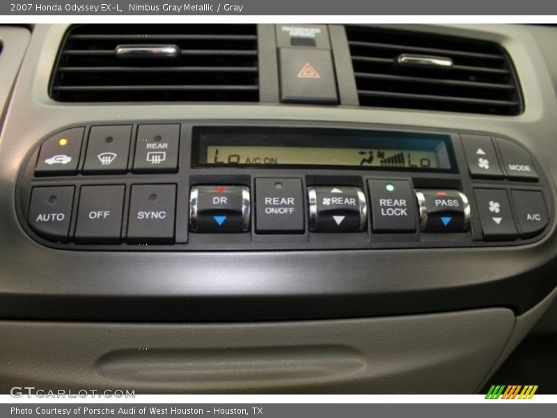 Nimbus Gray Metallic / Gray 2007 Honda Odyssey EX-L