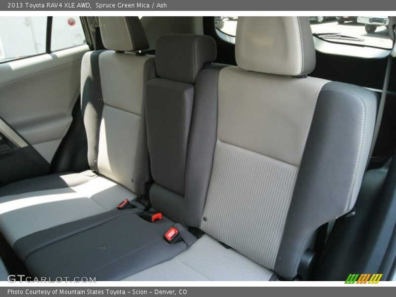 Spruce Green Mica / Ash 2013 Toyota RAV4 XLE AWD