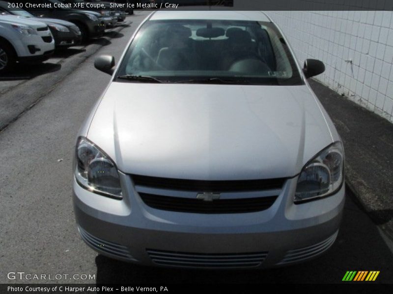 Silver Ice Metallic / Gray 2010 Chevrolet Cobalt XFE Coupe