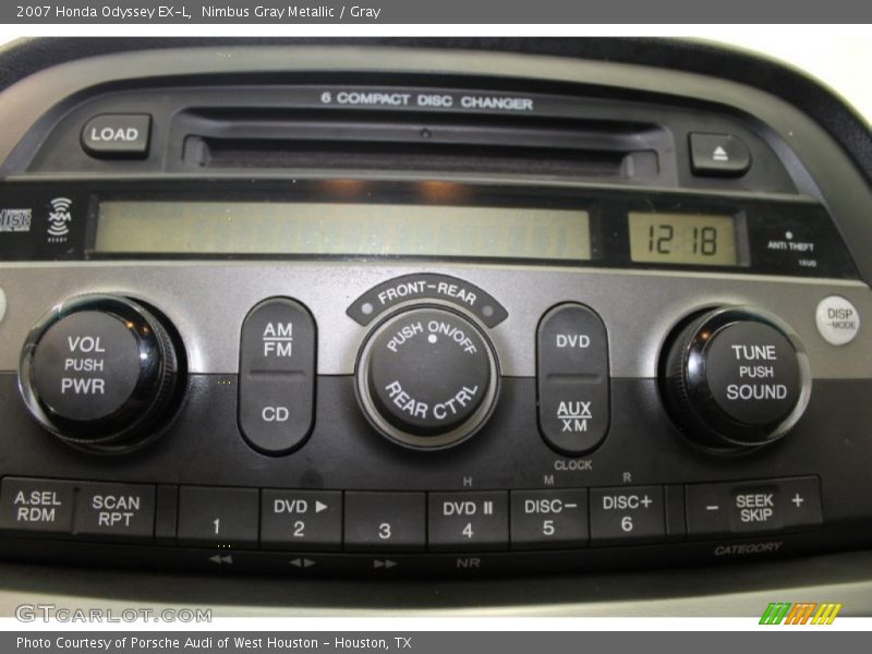 Nimbus Gray Metallic / Gray 2007 Honda Odyssey EX-L