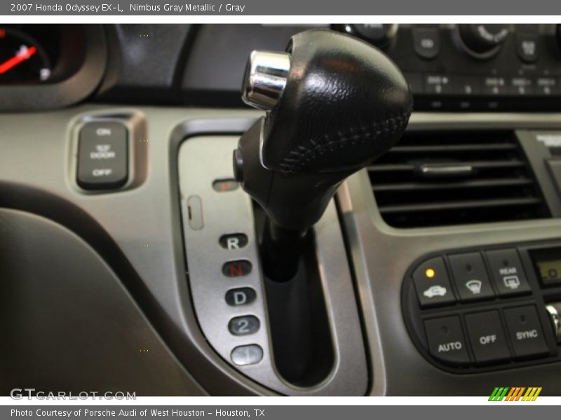 Nimbus Gray Metallic / Gray 2007 Honda Odyssey EX-L