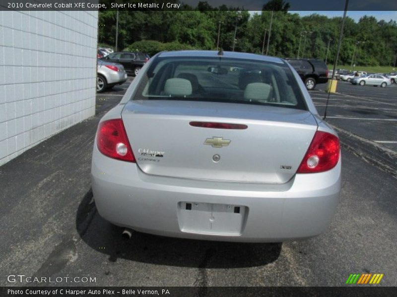 Silver Ice Metallic / Gray 2010 Chevrolet Cobalt XFE Coupe