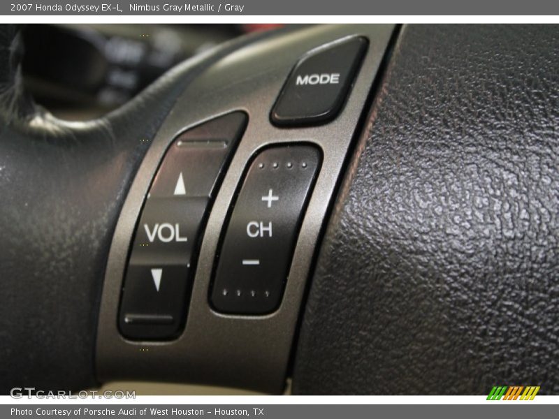 Nimbus Gray Metallic / Gray 2007 Honda Odyssey EX-L