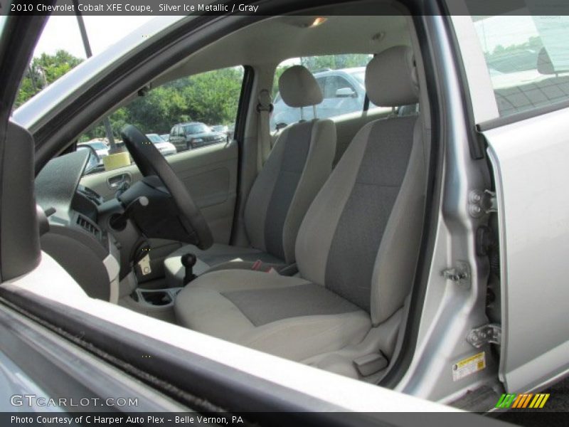 Front Seat of 2010 Cobalt XFE Coupe