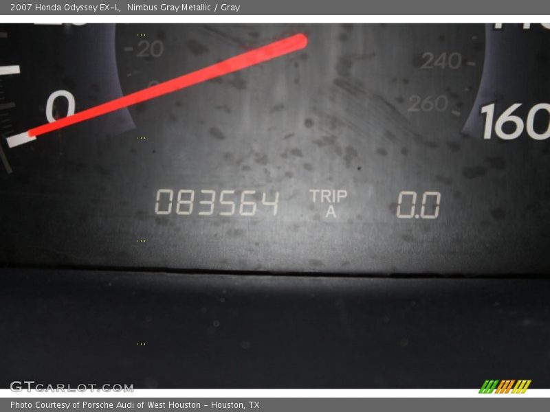 Nimbus Gray Metallic / Gray 2007 Honda Odyssey EX-L