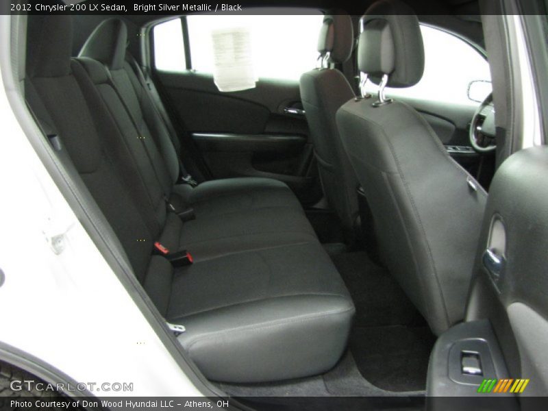 Bright Silver Metallic / Black 2012 Chrysler 200 LX Sedan