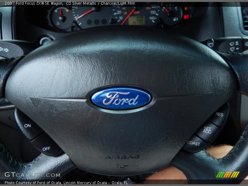 CD Silver Metallic / Charcoal/Light Flint 2007 Ford Focus ZXW SE Wagon