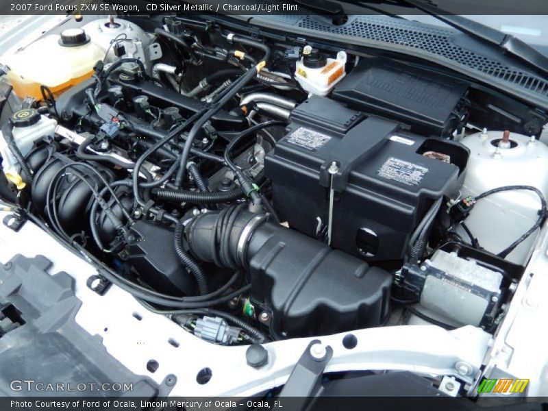 CD Silver Metallic / Charcoal/Light Flint 2007 Ford Focus ZXW SE Wagon