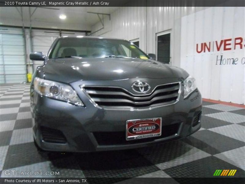 Magnetic Gray Metallic / Ash Gray 2010 Toyota Camry LE