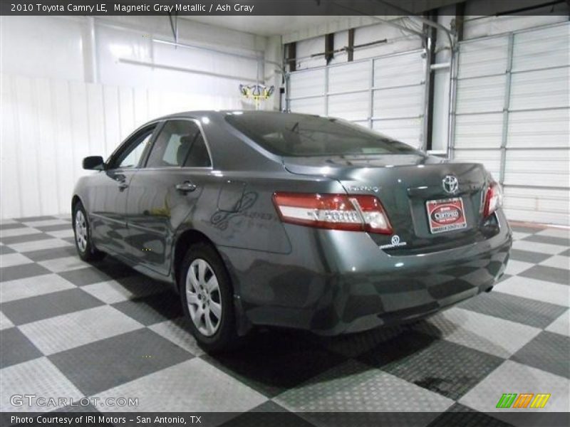 Magnetic Gray Metallic / Ash Gray 2010 Toyota Camry LE