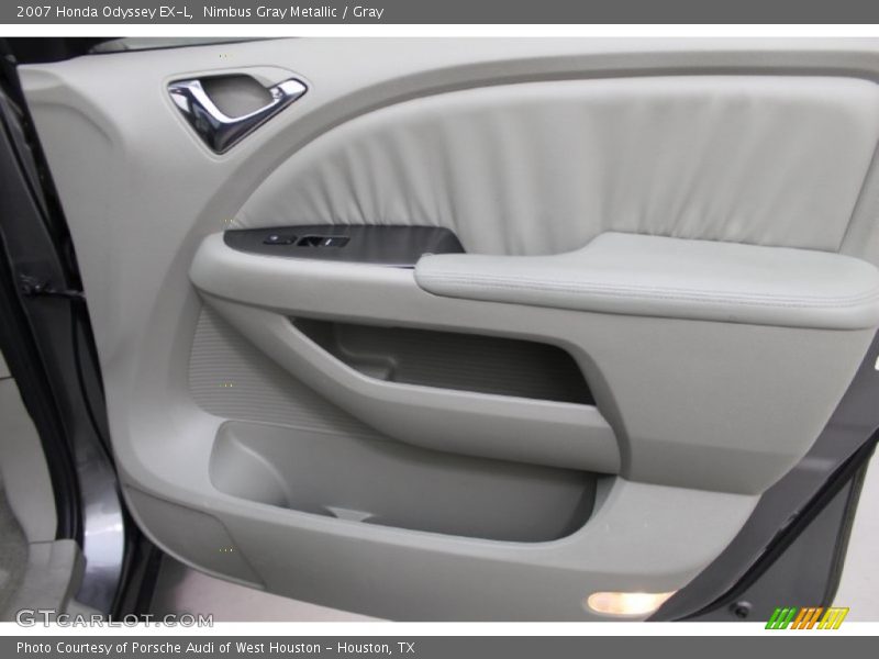 Nimbus Gray Metallic / Gray 2007 Honda Odyssey EX-L