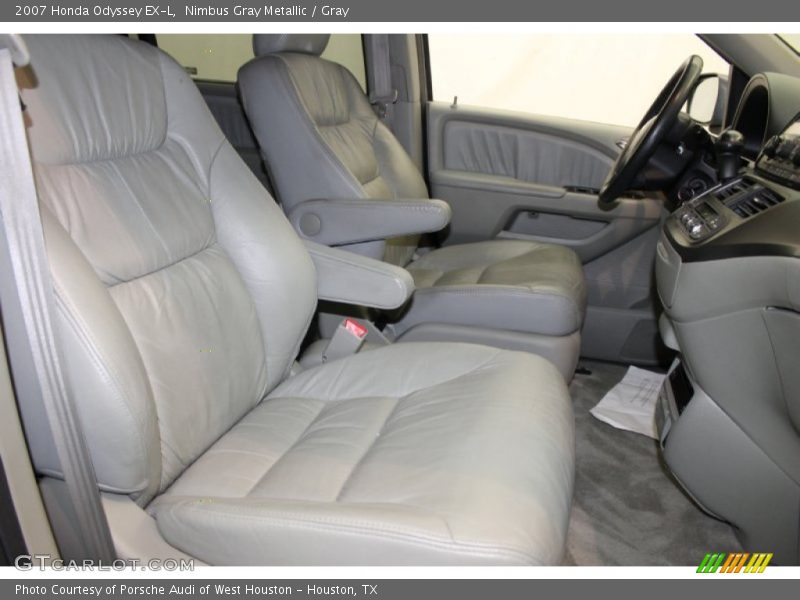 Nimbus Gray Metallic / Gray 2007 Honda Odyssey EX-L