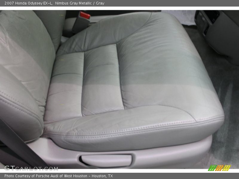 Nimbus Gray Metallic / Gray 2007 Honda Odyssey EX-L