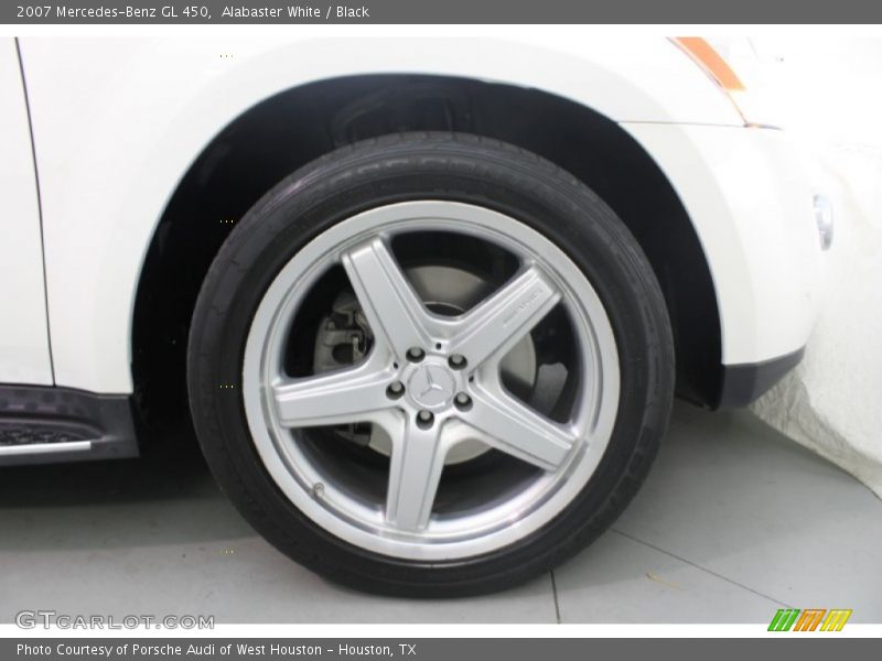Alabaster White / Black 2007 Mercedes-Benz GL 450