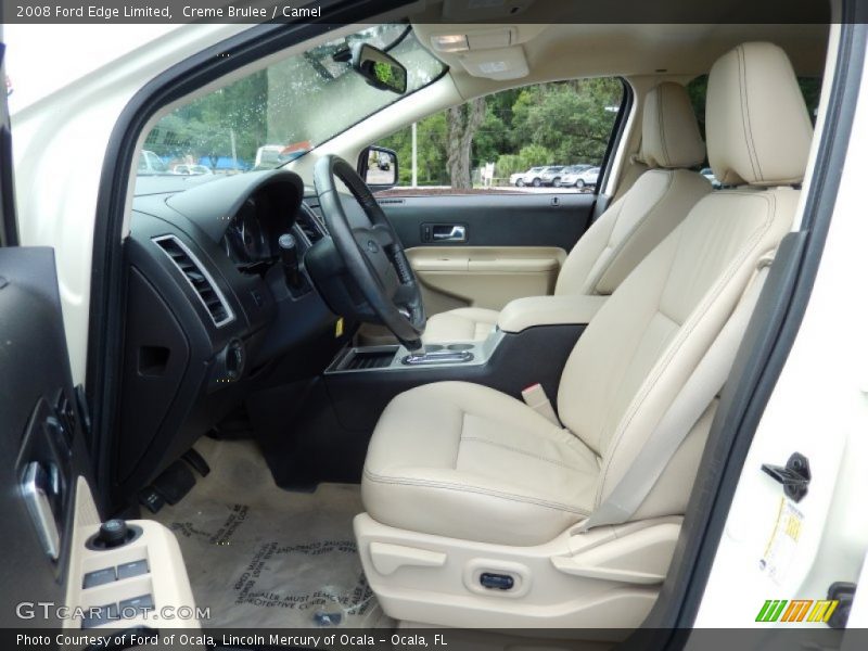  2008 Edge Limited Camel Interior
