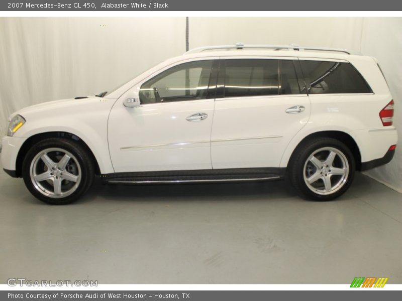 Alabaster White / Black 2007 Mercedes-Benz GL 450