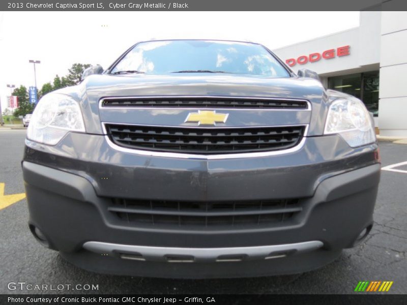Cyber Gray Metallic / Black 2013 Chevrolet Captiva Sport LS