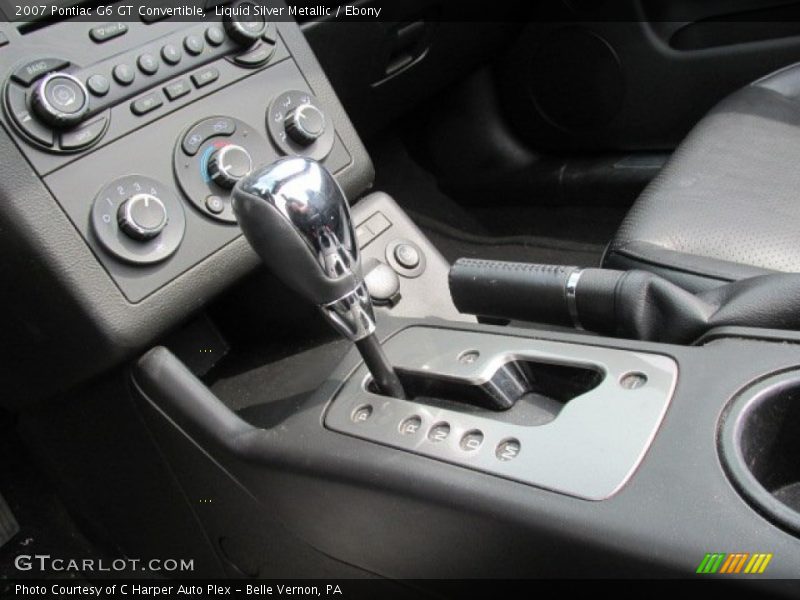 Liquid Silver Metallic / Ebony 2007 Pontiac G6 GT Convertible