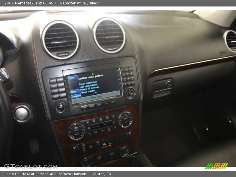 Alabaster White / Black 2007 Mercedes-Benz GL 450