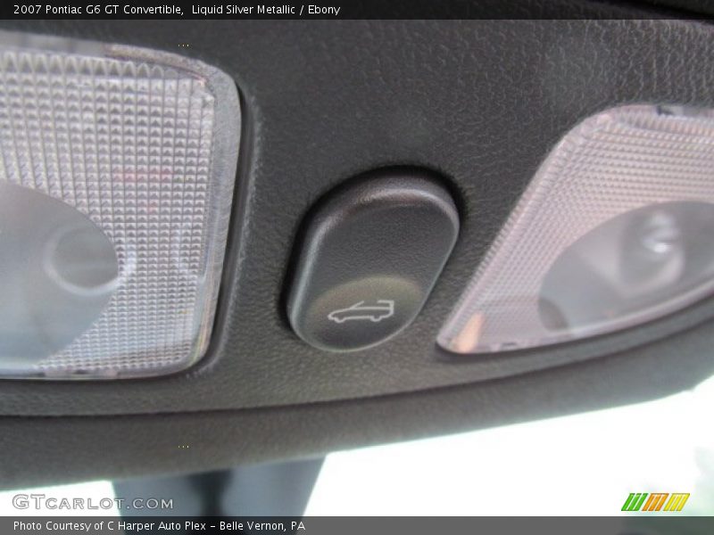Liquid Silver Metallic / Ebony 2007 Pontiac G6 GT Convertible