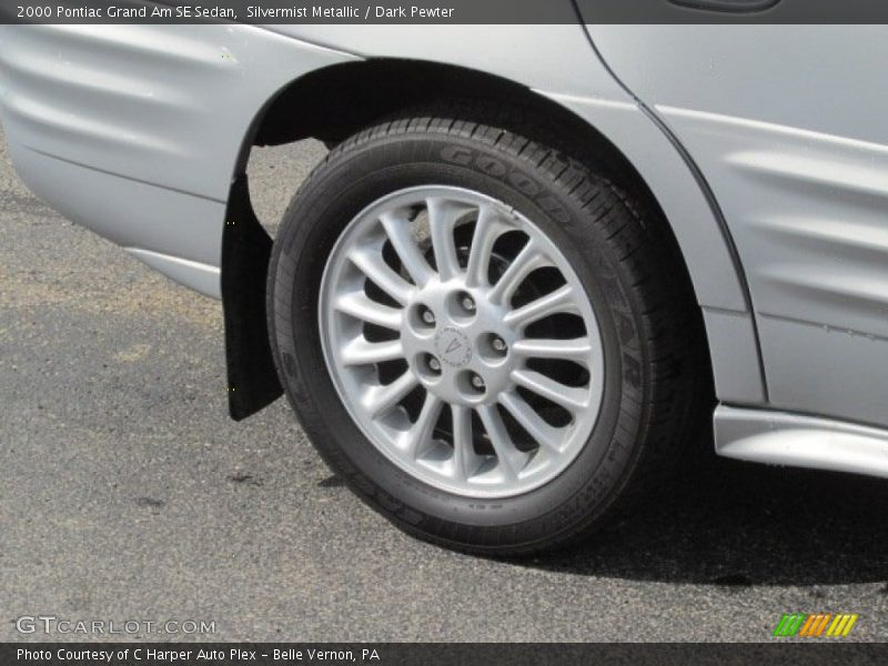 Silvermist Metallic / Dark Pewter 2000 Pontiac Grand Am SE Sedan