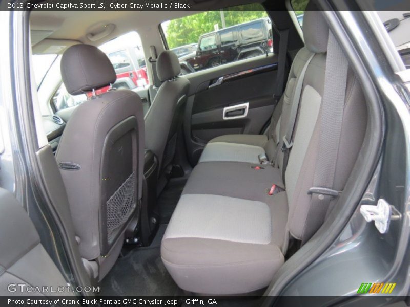 Rear Seat of 2013 Captiva Sport LS