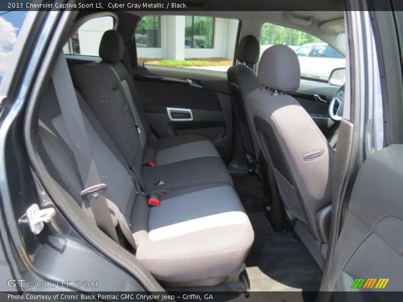 Cyber Gray Metallic / Black 2013 Chevrolet Captiva Sport LS