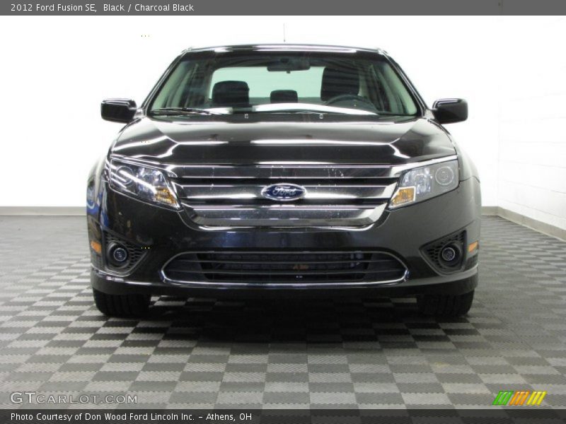 Black / Charcoal Black 2012 Ford Fusion SE