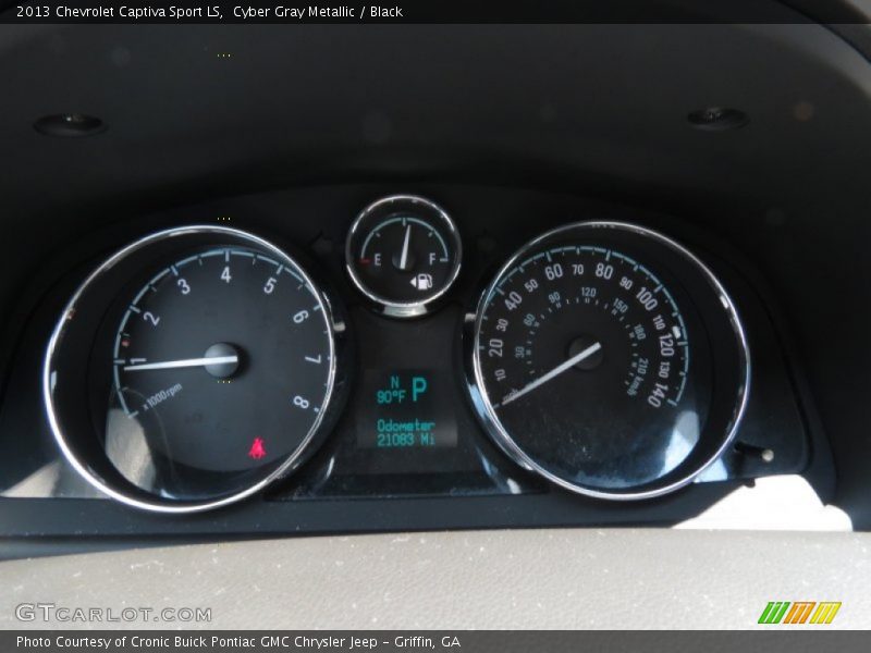  2013 Captiva Sport LS LS Gauges