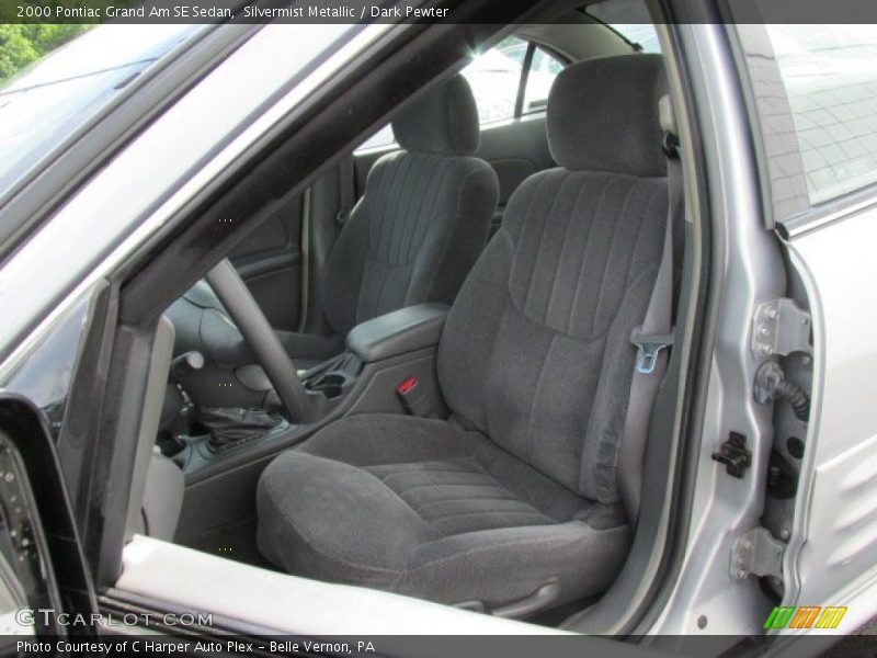 Silvermist Metallic / Dark Pewter 2000 Pontiac Grand Am SE Sedan