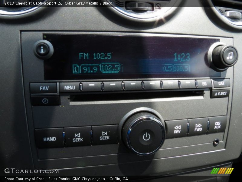 Audio System of 2013 Captiva Sport LS