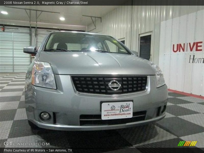 Magnetic Gray / Charcoal/Steel 2008 Nissan Sentra 2.0