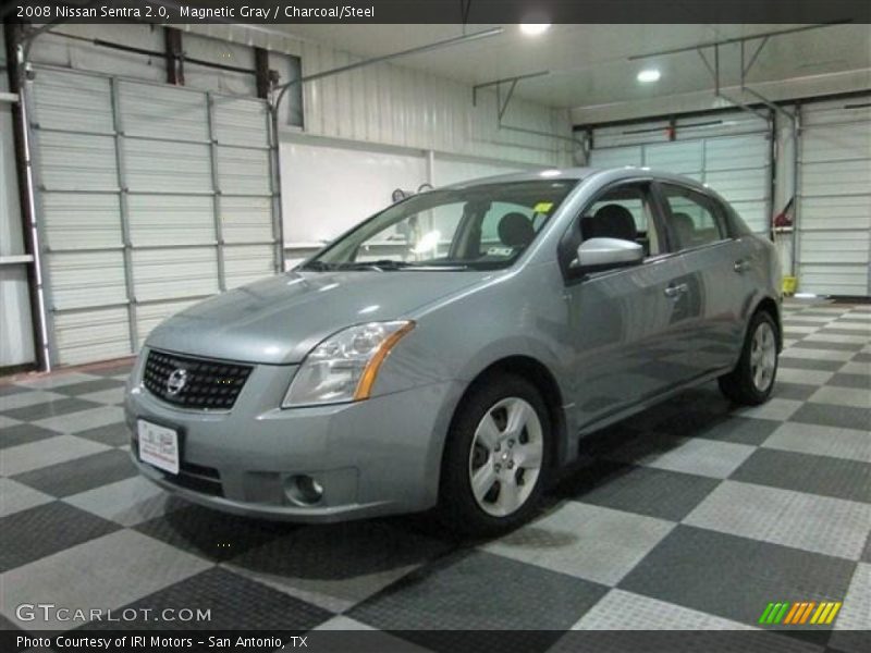 Magnetic Gray / Charcoal/Steel 2008 Nissan Sentra 2.0