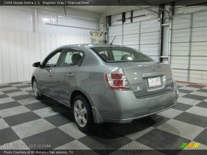 Magnetic Gray / Charcoal/Steel 2008 Nissan Sentra 2.0