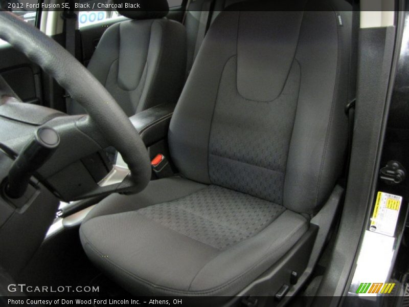 Black / Charcoal Black 2012 Ford Fusion SE
