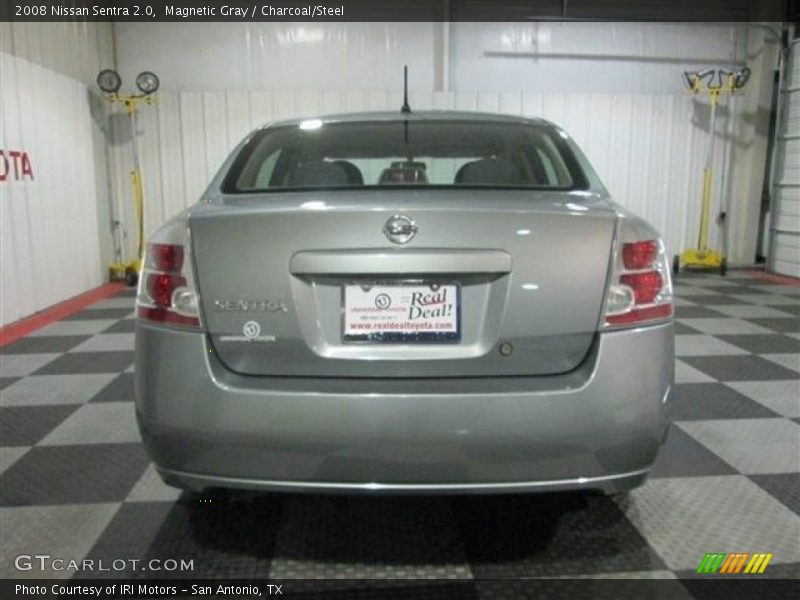 Magnetic Gray / Charcoal/Steel 2008 Nissan Sentra 2.0