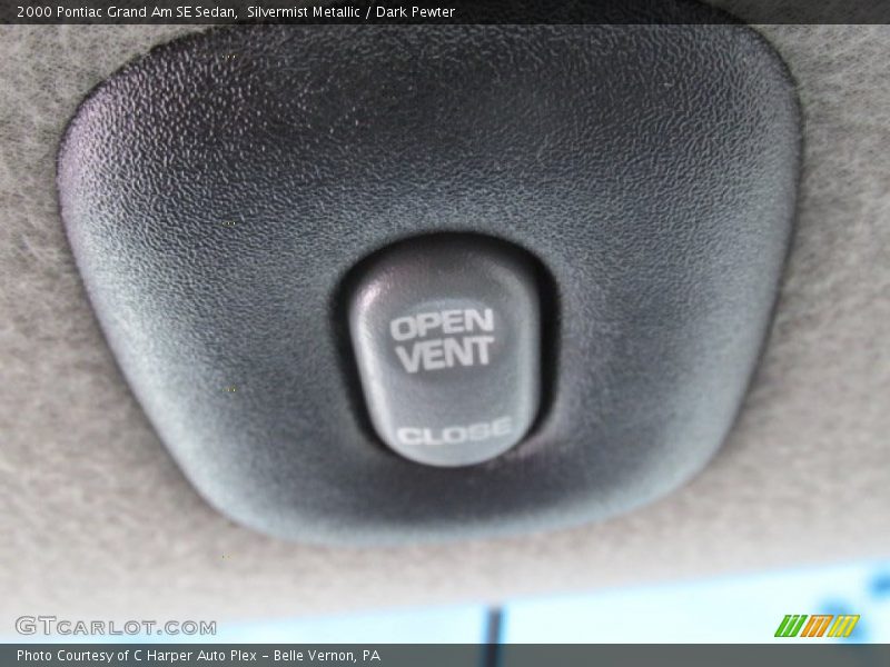 Silvermist Metallic / Dark Pewter 2000 Pontiac Grand Am SE Sedan