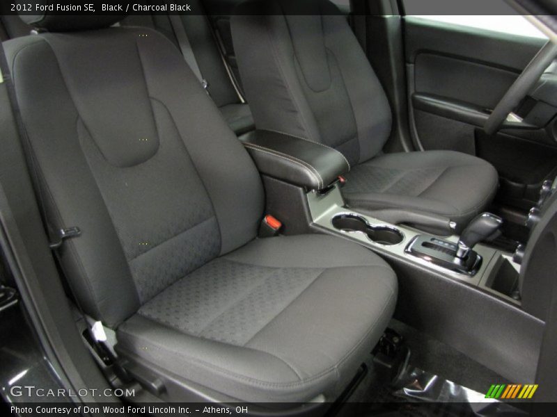 Front Seat of 2012 Fusion SE